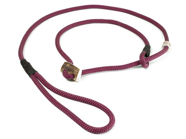 FT_moxon_leash_8mm_wine_red_with_hornstop_small_web_work
