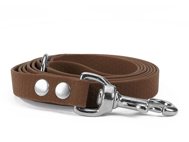 Hexa_leash_16_19mm_rust_proof_riveted_brown_small_web