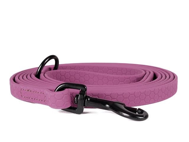 Hexa_leash_9_13mm_sewn_black_snap_hook_pastel_lavender_small_web