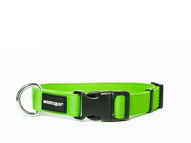 Nylon collar profi 25mm neon green
