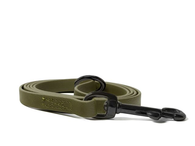 Biothane_leash_9_13mm_sewn_light_khaki_black_snap_hook_small_web
