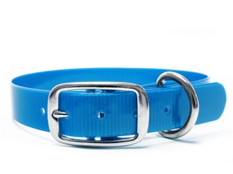 Biothane_collar_deluxe_light_blue_gold_big_web
