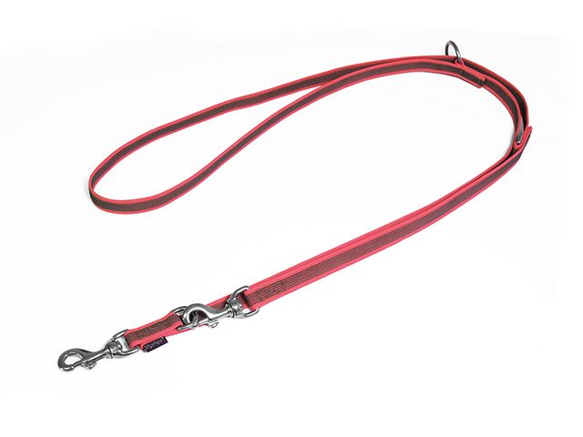 Rubbered_adjustable_leash_20mm_rust_proof_neon_pink_small_web