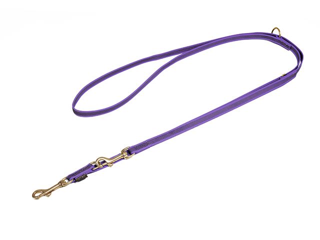 Rubbered_adjustable_leash_15mm_brass_lila_small_web