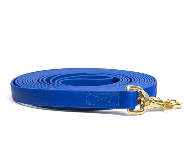 Biothane_tracking_leash_sewn_blue_brass_trigger_small_web