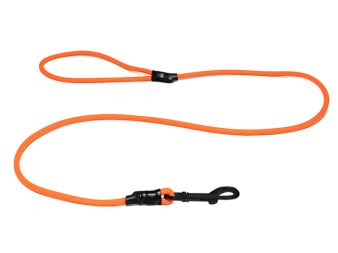 Biothane_round_leash_with_HG_neon_orange_black_snap_hook_small_web