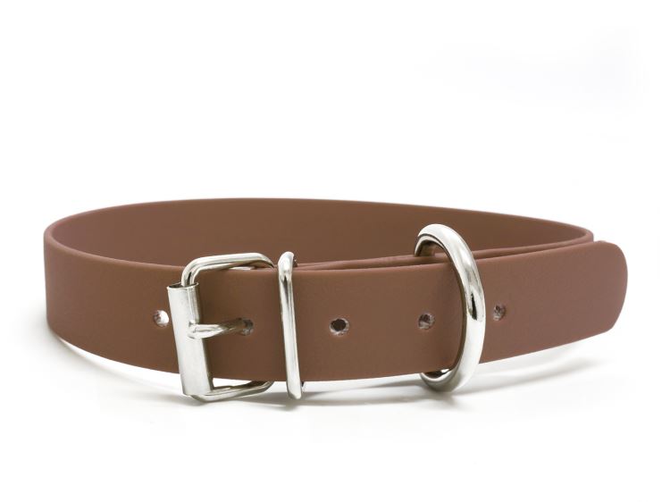 Biothane_collar_classic_light_brown_big_web