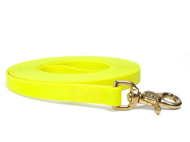 Biothane_tracking_leash_sewn_neon_yellow_brass_trigger_small_web