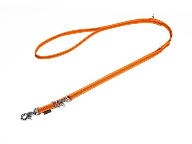 Rubbered_adjustable_leash_15mm_trigger_chromed_neon_orange_big_web