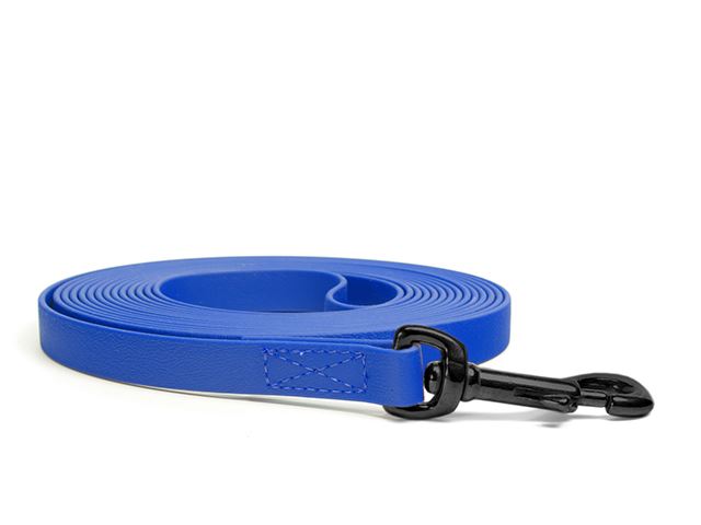 Biothane_tracking_leash_19mm_sewn_blue_black_snap_hook_small_web