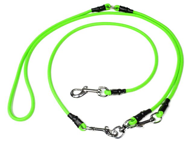 Hunting_profi_adjustable_leash_with_carbine_6mm_neon_green_small_web