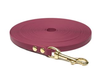 Biothane_tracking_leash_13mm_solid_brass_winered_small_web - kópia (2)