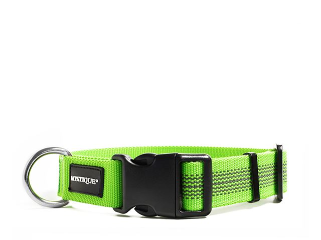 Rubbered_collar_25mm_neon_green_small_web