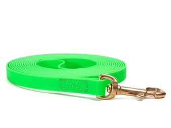 Biothane_tracking_leash_sewn_neon_green_brass_snap_hook_small_web (1)