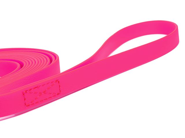 Biothane_tracking_leash_9_13mm_sewn_neon_pink_handgrip_detail_small_web