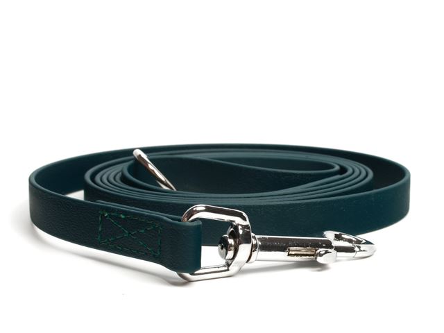 Biothane_leash_sewn_green_snap_hook_small_web