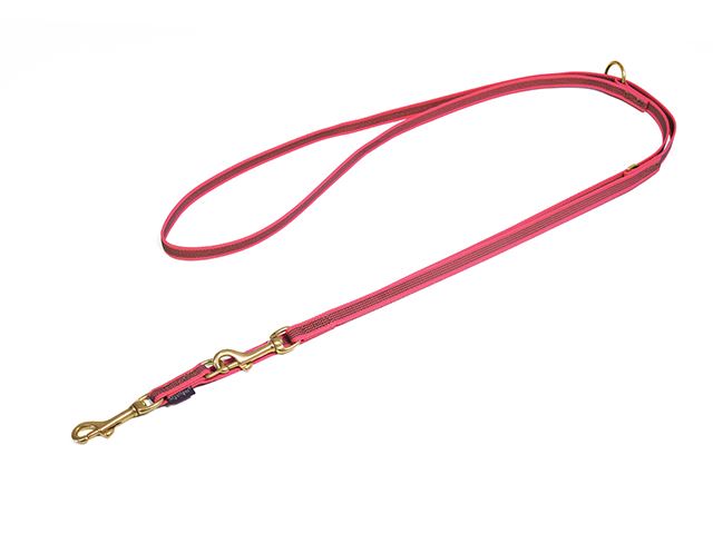 Rubbered_adjustable_leash_15mm_brass_neon_pink_small_web