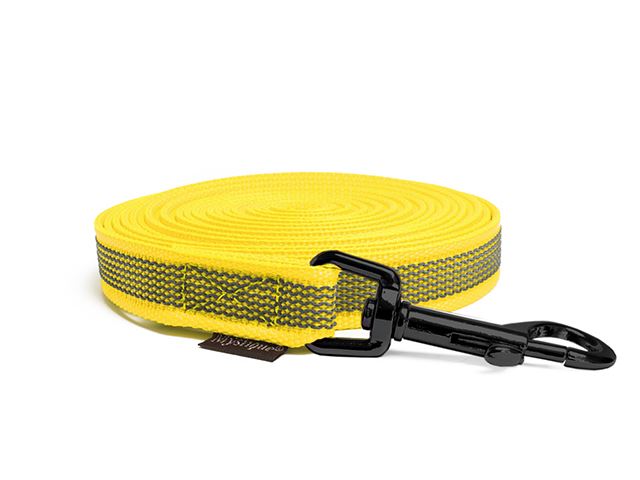 Rubbered_tracking_leash_20mm_black_snap_hook_yellow_small_web