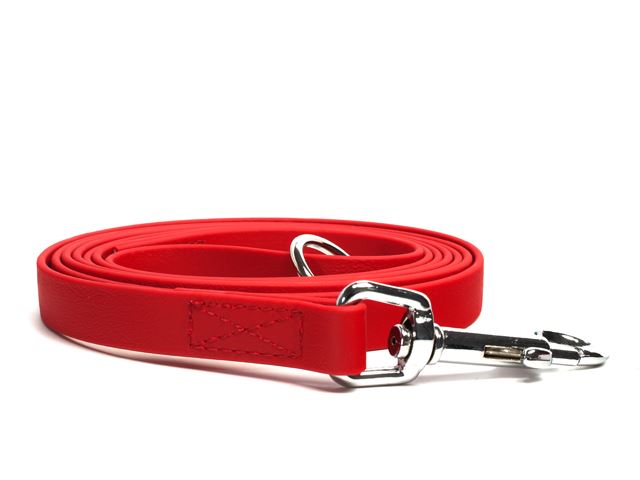 Biothane_leash_sewn_red_snap_hook_small_web