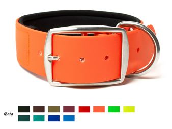 Mystique® Biothane collar deluxe neoprene 38mm