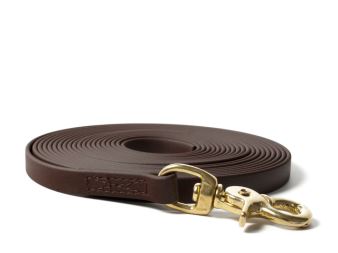 Biothane_tracking_leash_brass_trigger_13mm_sewn_brown_small_web