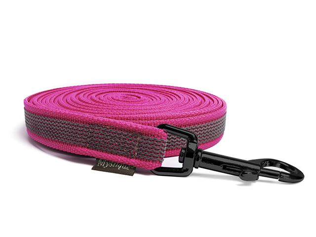 Rubbered_tracking_leash_20mm_black_snap_hook_purple_small_web