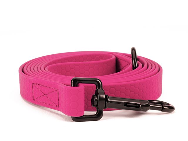 Hexa_leash_16_19mm_sewn_neon_pink_black_snap_hook_small_web