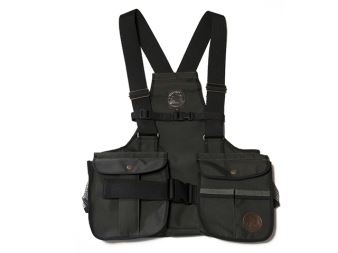 Mystique® Dummy vest "Trainer" hunter green M with plastic buckle
