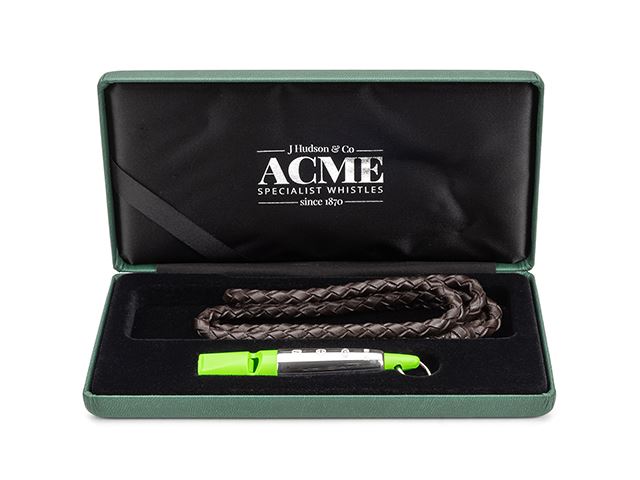 ACME píšťalka 211 1/2 sterling silver sleeve (2)