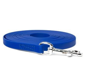 Mystique® Biothane tracking leash blue