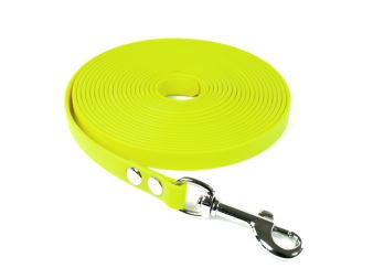 Mystique® Biothane stopovacie vodítko neon žltá (2572)