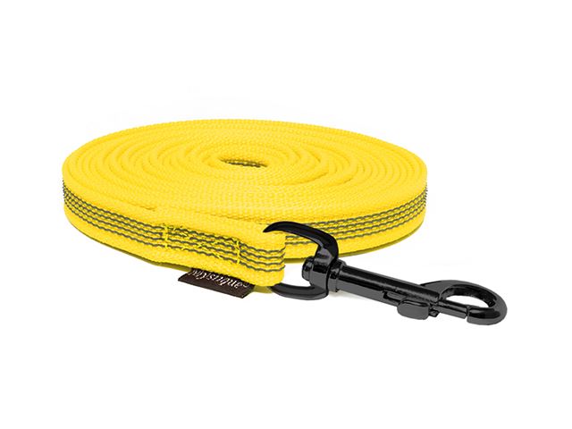 Rubbered_tracking_leash_15mm_black_snap_hook_yellow_small_web