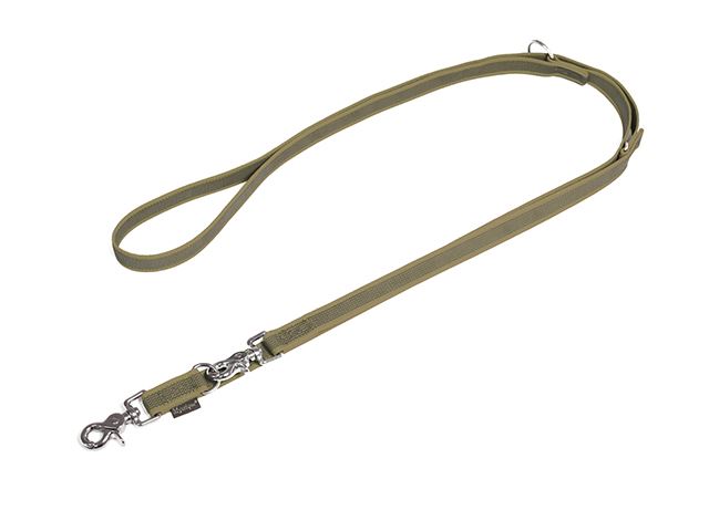 Rubbered_adjustable_leash_20mm_chromed_trigger_beige_small_web