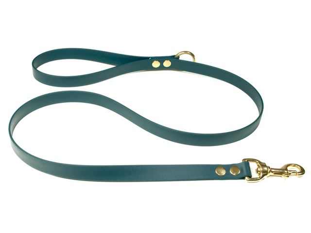 Biothane_leash_with_HG_19mm_solid_brass_green_small_web