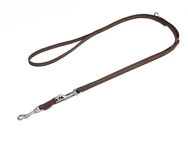 Rubbered_adjustable_leash_12mm_rust_proof_brown_big_web