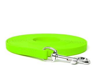 Biothane_tracking_leash_snap_hook_13mm_sewn_neon_green_small_web