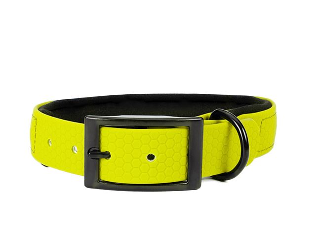 Hexa_collar_black_deluxe_neon yellow_neoprene_small_web