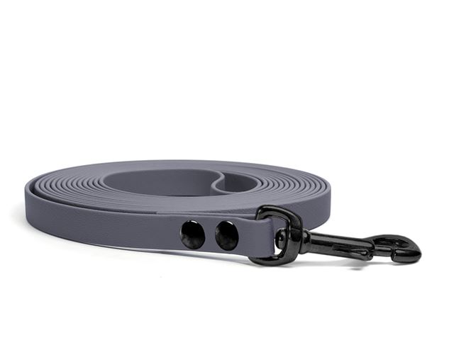 Biothane_tracking_leash_16_19mm_revited_grey_black_snap_hook_big_web