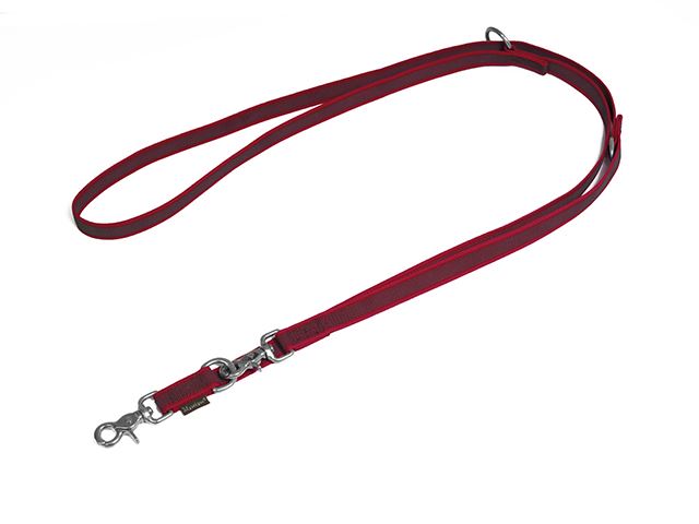 Rubbered_adjustable_leash_20mm_rust_proof_trigger_winered_small_web