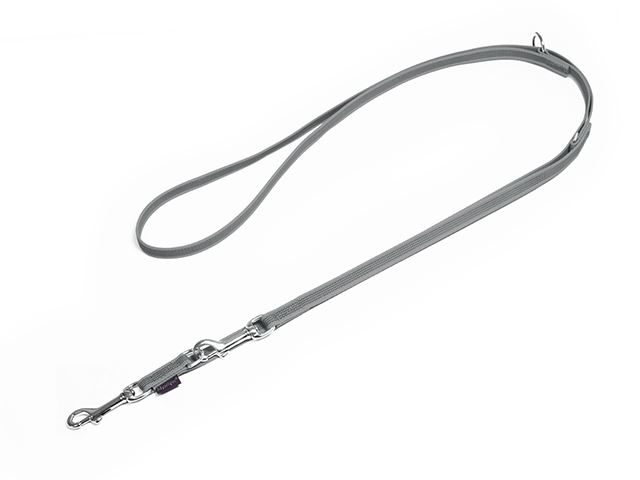 Rubbered_adjustable_leash_15mm_grey_small_web