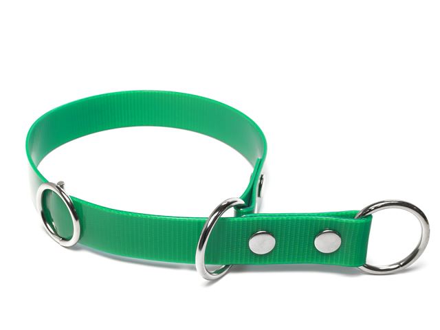 Biothane_half_choke_collar_gold_green_small_web