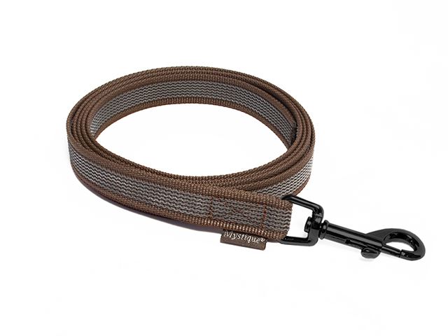 Rubbered_leash_20mm_black_snap_hook_brown_small_web
