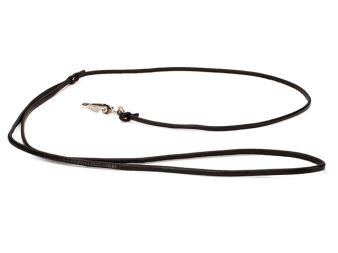 Leather round leash 6mm