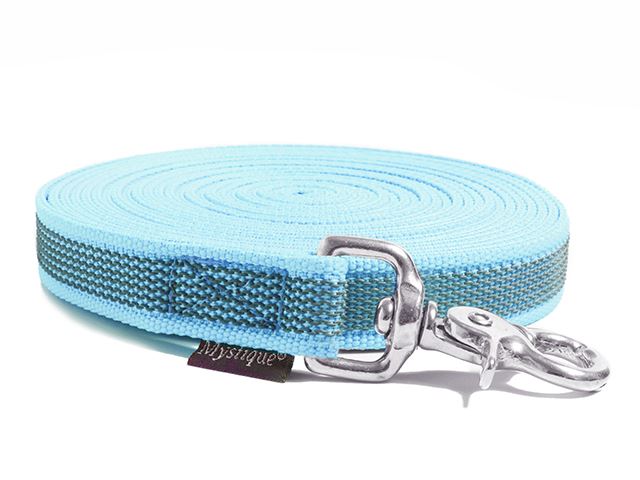 Rubbered_tracking_leash_20mm_trigger_rust_proof_light_blue_small_web