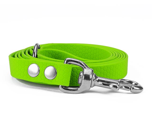 Hexa_leash_16_19mm_rust_proof_riveted_neon_green_small_web