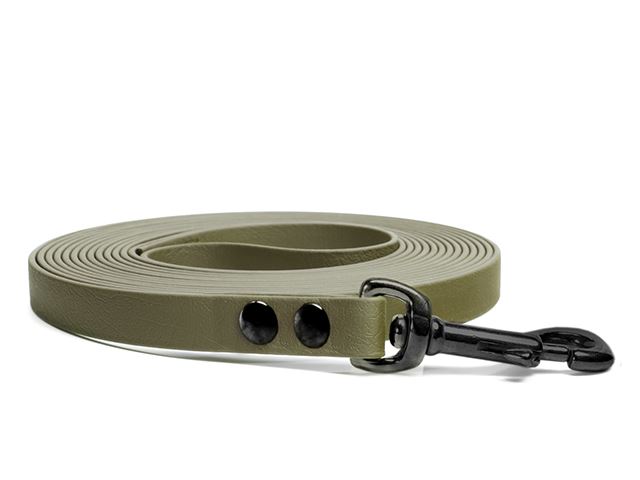 Biothane_tracking_leash_16_19mm_revited_khaki_black_snap_hook_small_web