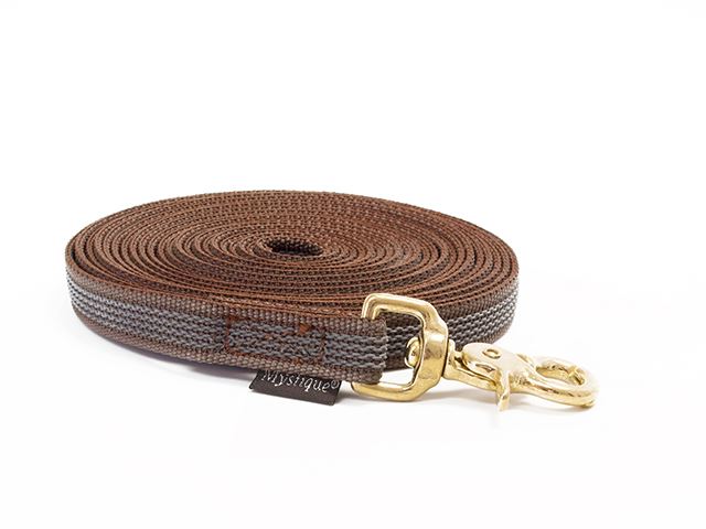 Rubbered_tracking_leash_15mm_brass_trigger_brown_big_web