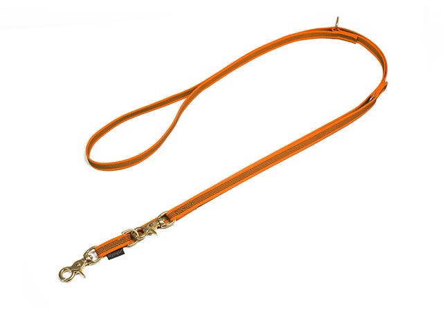 Rubbered_adjustable_leash_12mm_trigger_brass_neon_orange_big_web