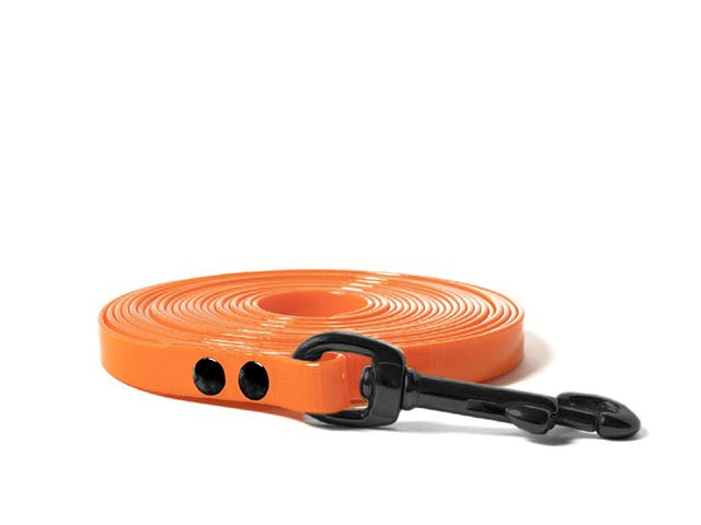 Biothane_tracking_leash_riveted_9-16mm_black_snap_hook_gold_orange_small_web