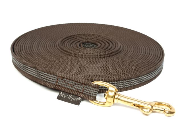 Rubbered_tracking_leash_15mm_solid_brass_brown_small_web